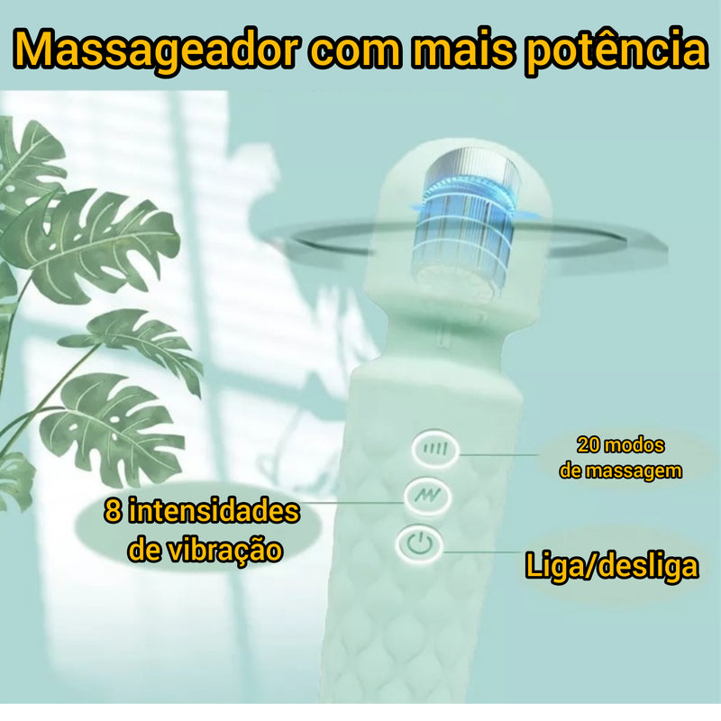 Mini massageador USB [R$50,00 de desconto]